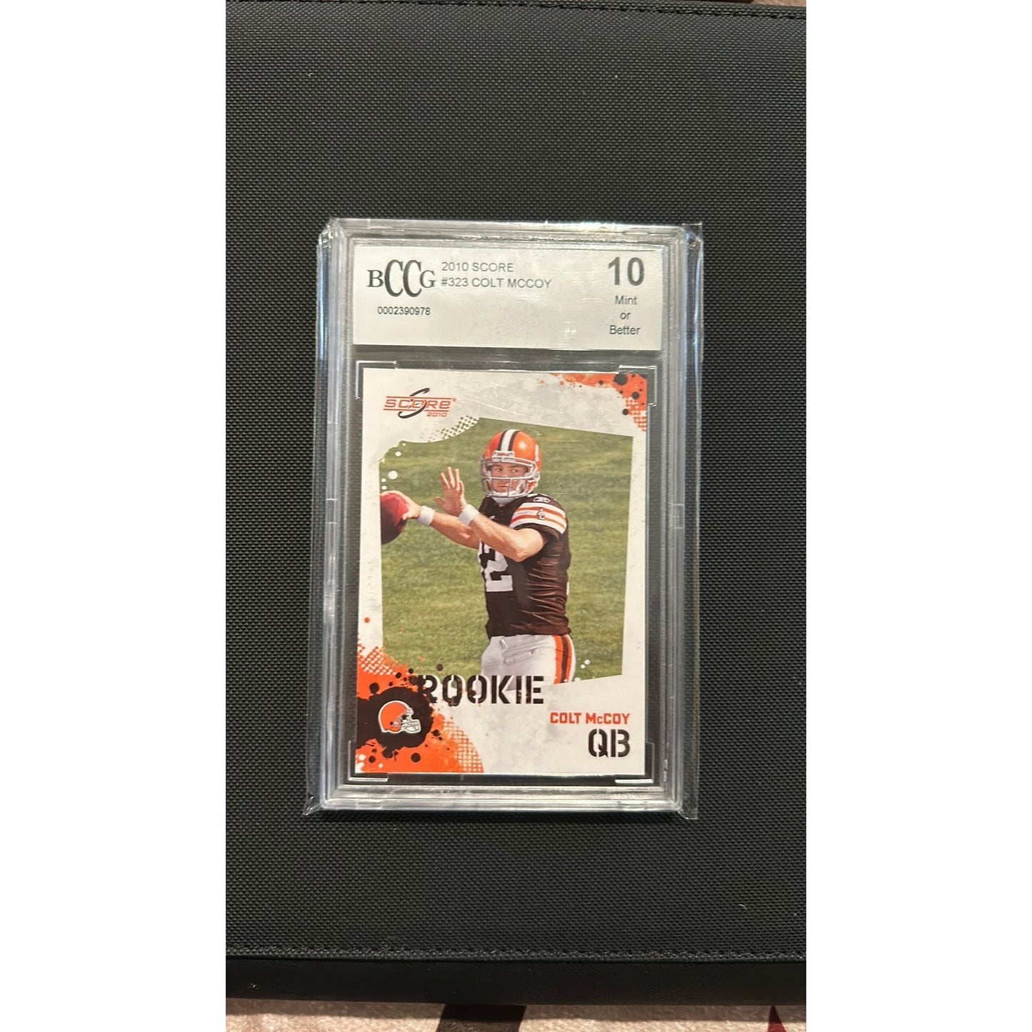 Slab - NFL: Colt McCoy Rookie Card