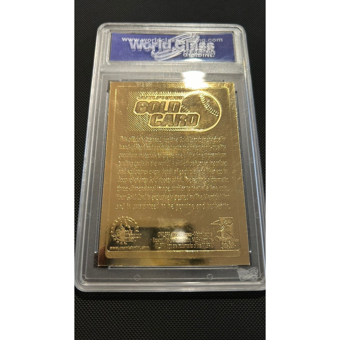 Slab - MLB: Alex Rodriguez 23k Gold Card