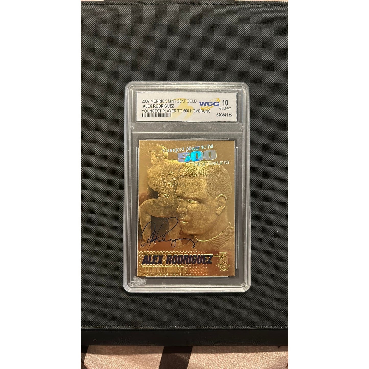 Slab - MLB: Alex Rodriguez 23k Gold Card