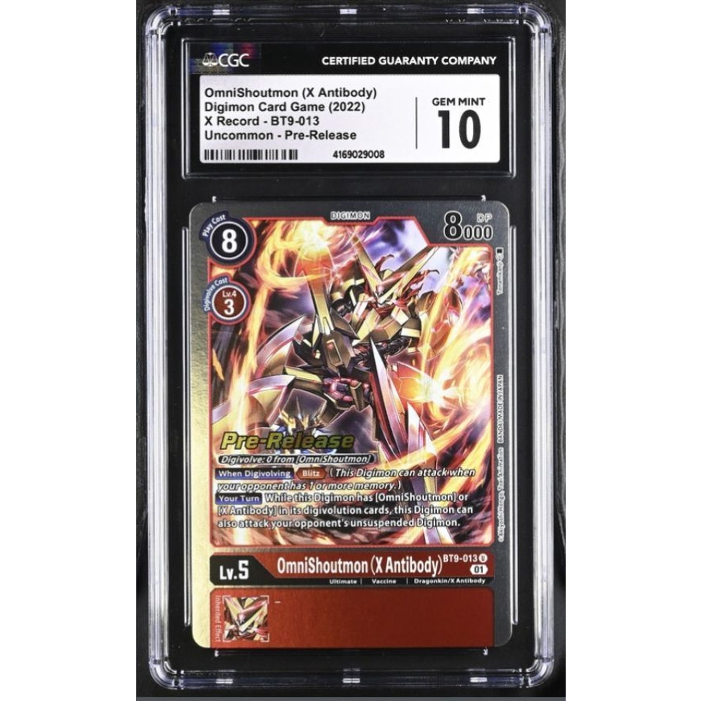 Slab - Digimon: OmniShoutmon - CGC 10