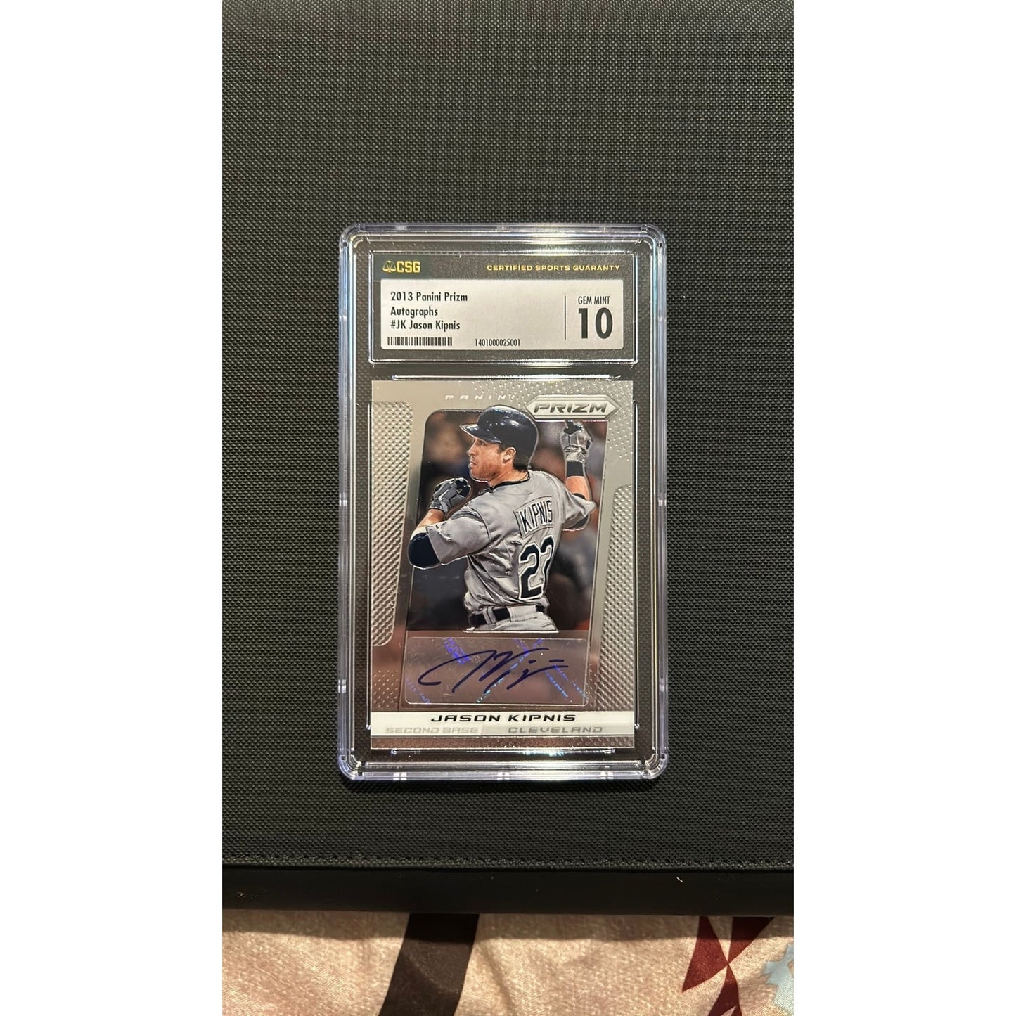 Slab - MLB: Jason Kipnis Autograph