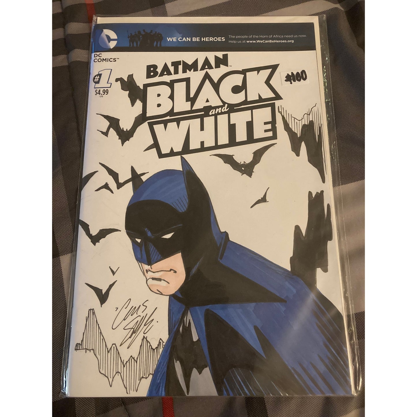 $85 - Comic Book: Custom 1of1 Hand Drawn Cover!