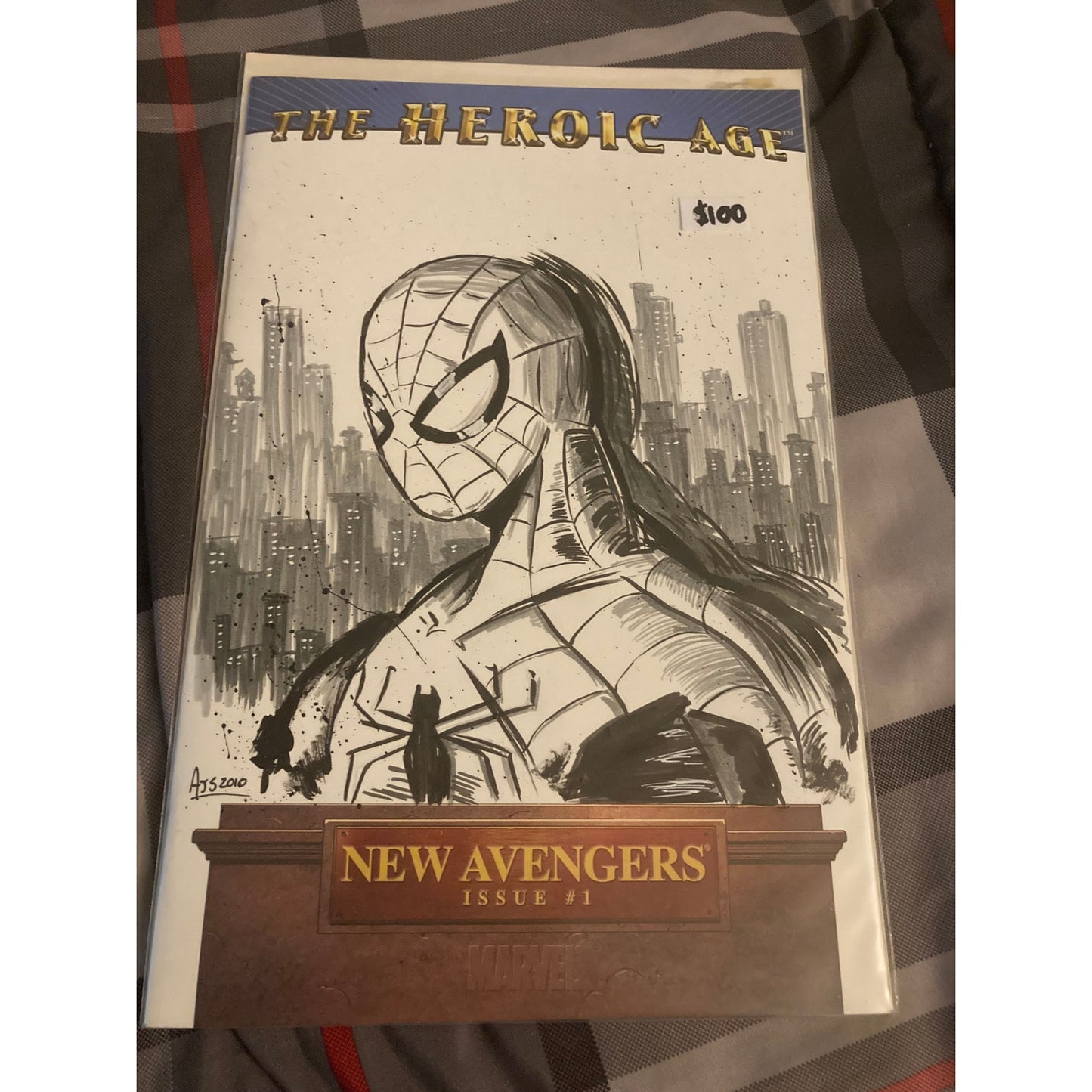 $80 - Comic Book: Custom 1of1 Hand Drawn Cover!