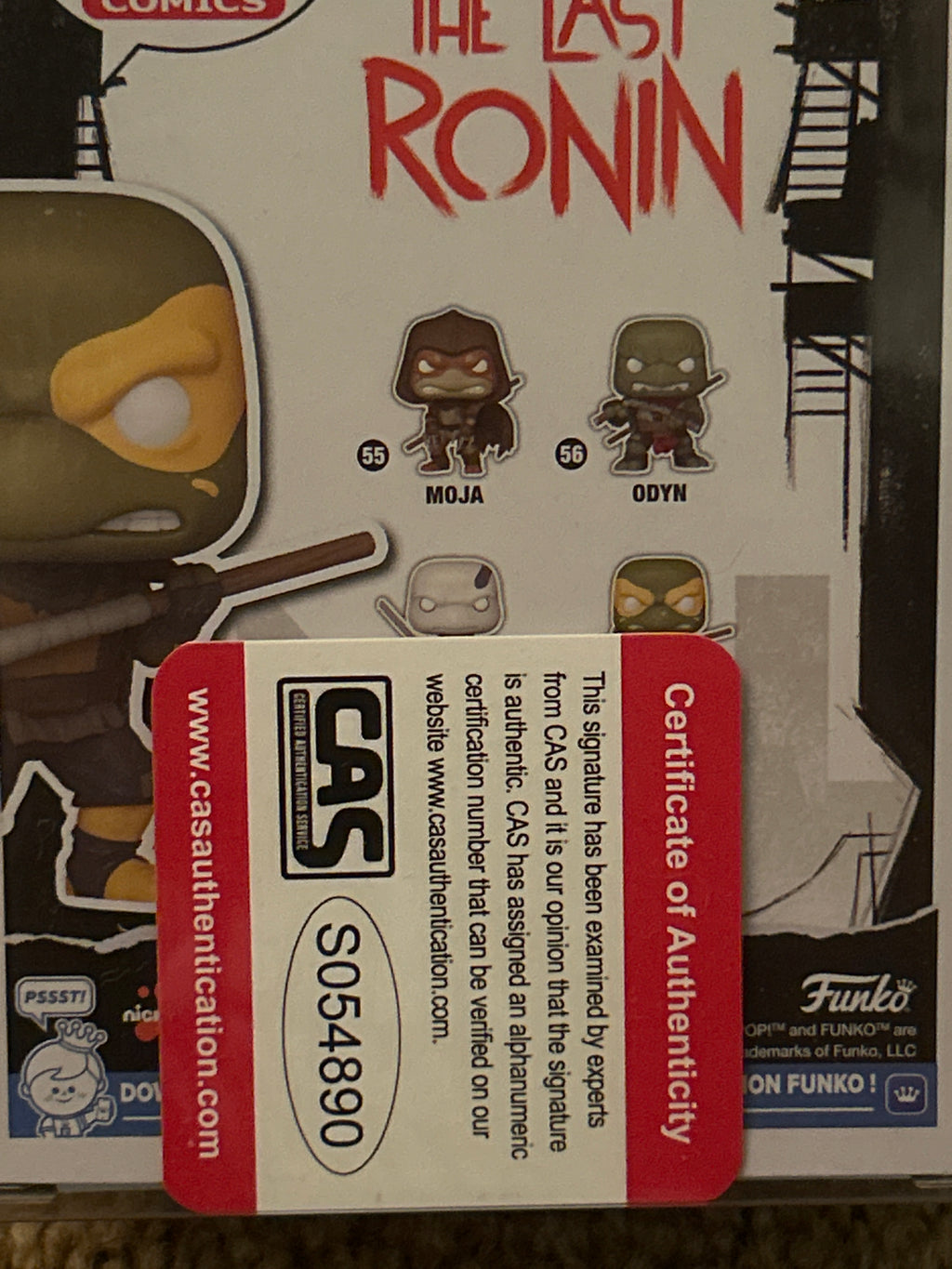 Funko POP: Autographed Ninja Turtles - Signed & Doodled by Gavin Smith