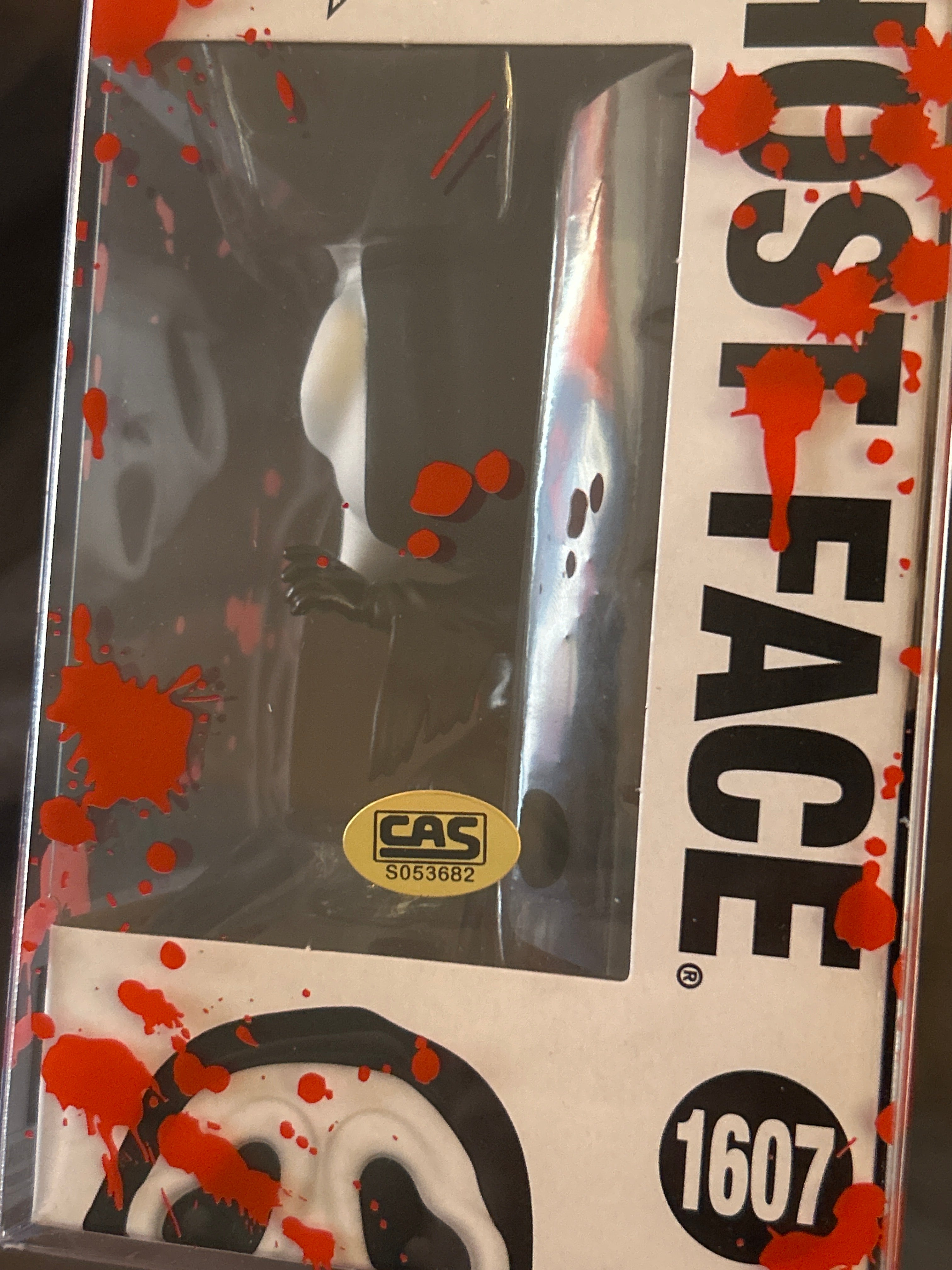 Autographed Funko POP: Ghost Face 1607 Signed by Jamie Kennedy