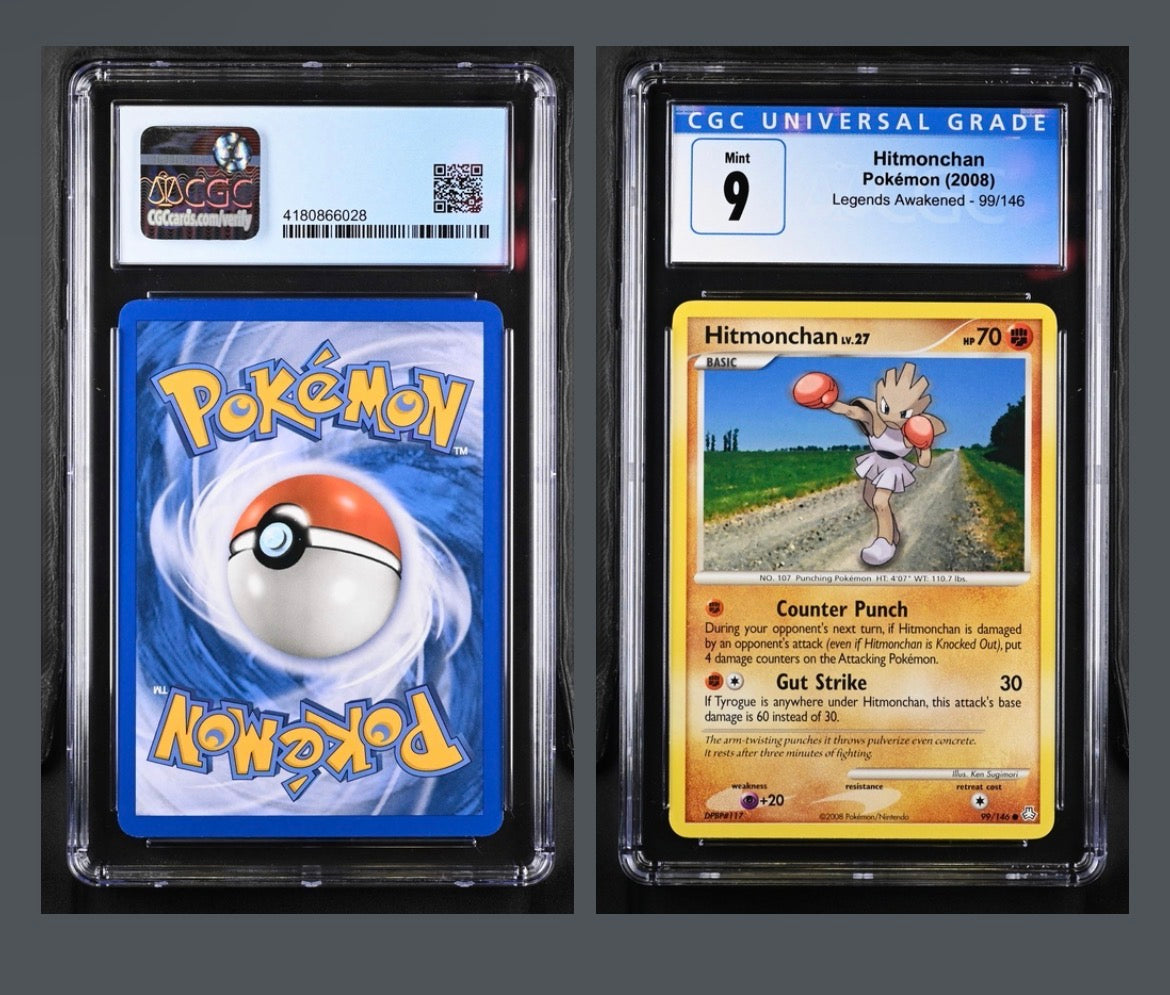 Graded Card - Pokemon: Hitmonchan (2008)