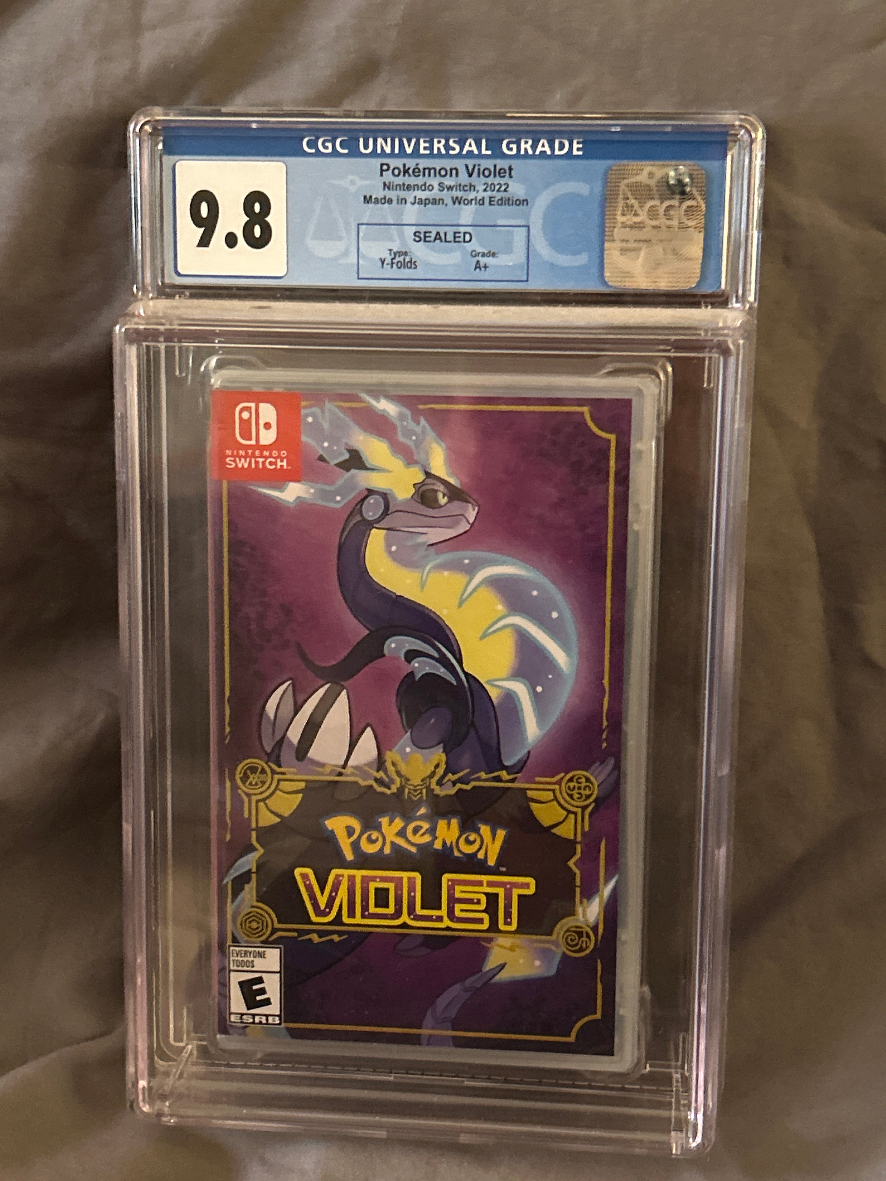 Graded Video Game: Pokémon Violet | CGC 9.8