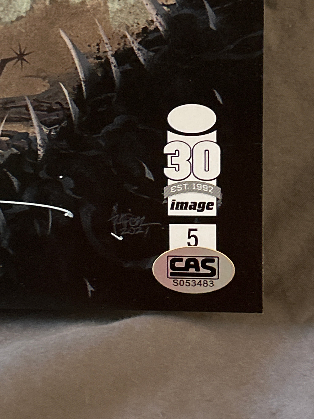 Autographed Comic Book: GunSlinger Spawn #5 | Signed by Jonathan Glapion