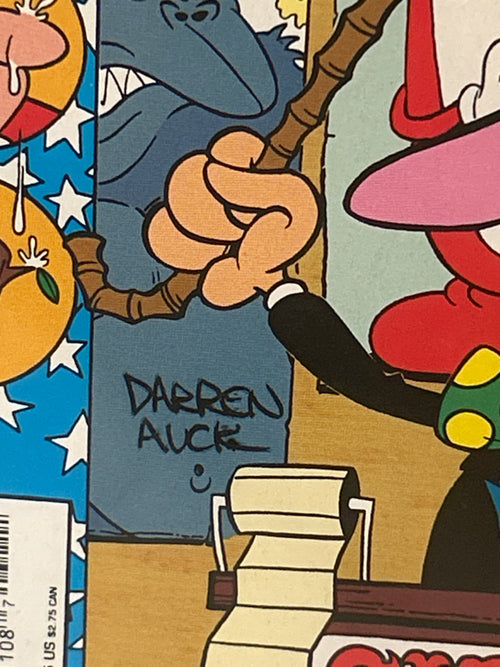 Comic Book: Autographed Ren & Stimpy #32 - Signed by Darren Auck