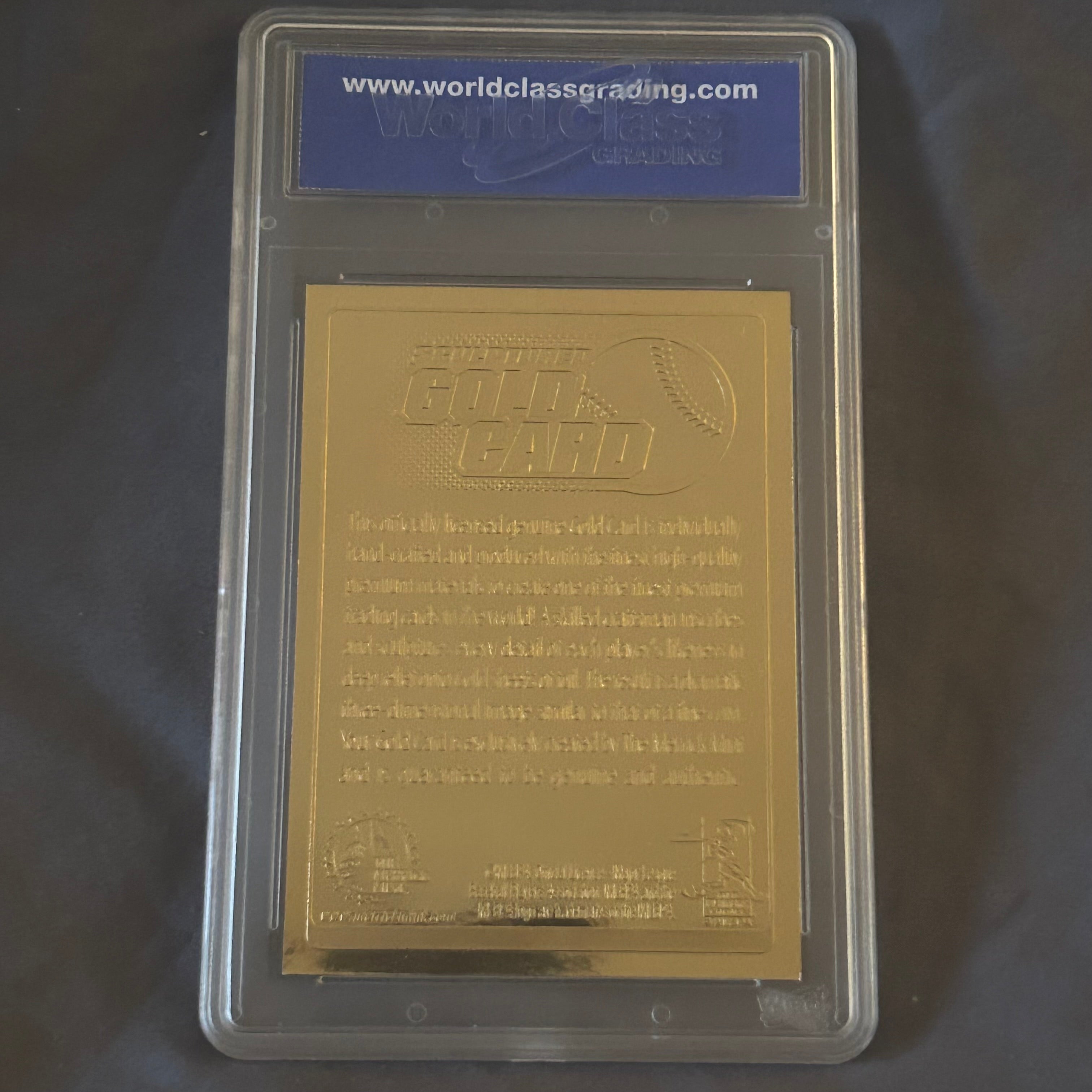 Graded Card: Alex Rodriguez | WCG 10