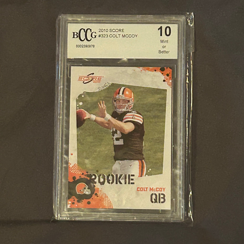 Graded Card: Colt McCoy | Beckett 10