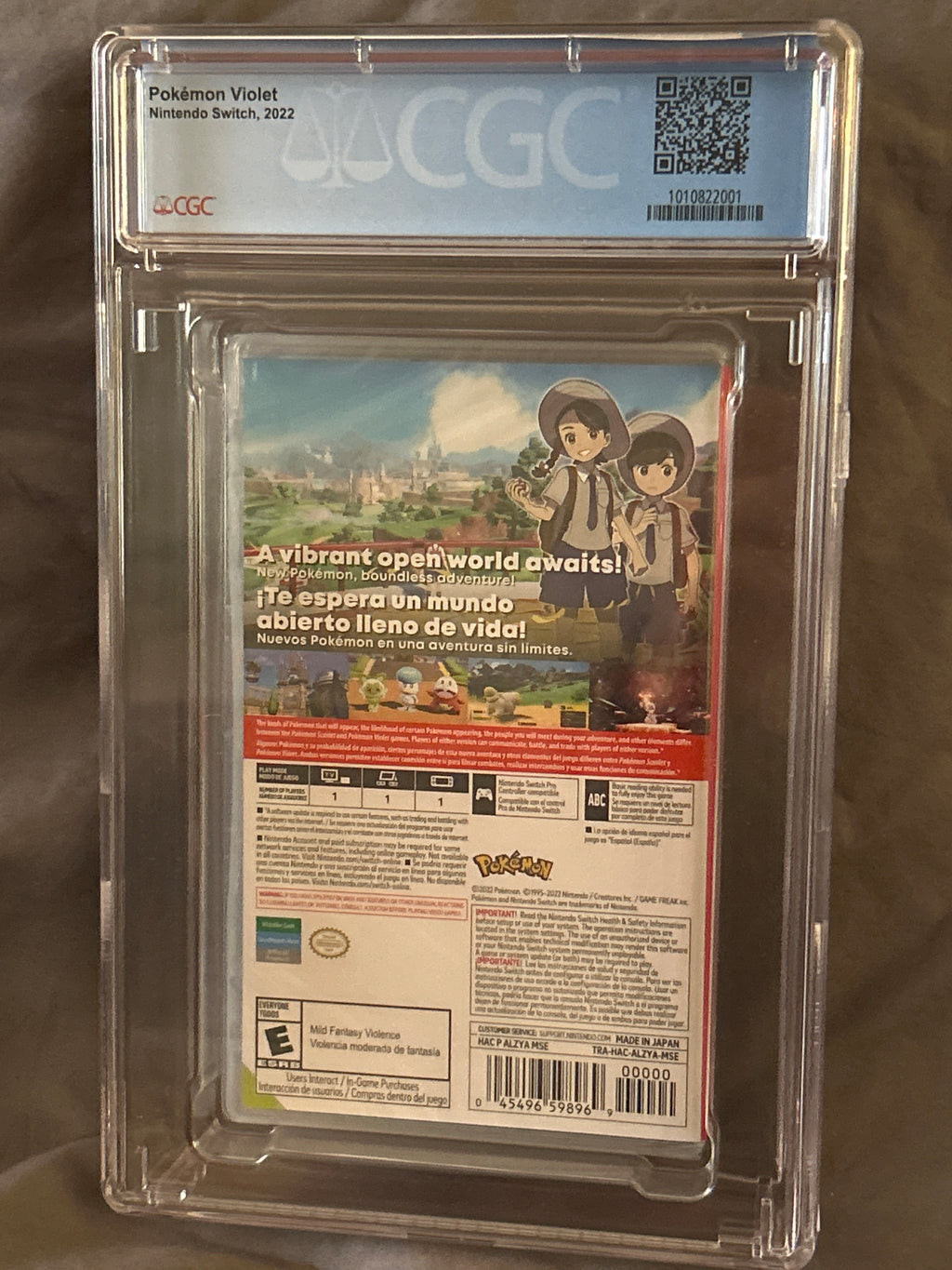Graded Video Game: Pokémon Violet | CGC 9.8