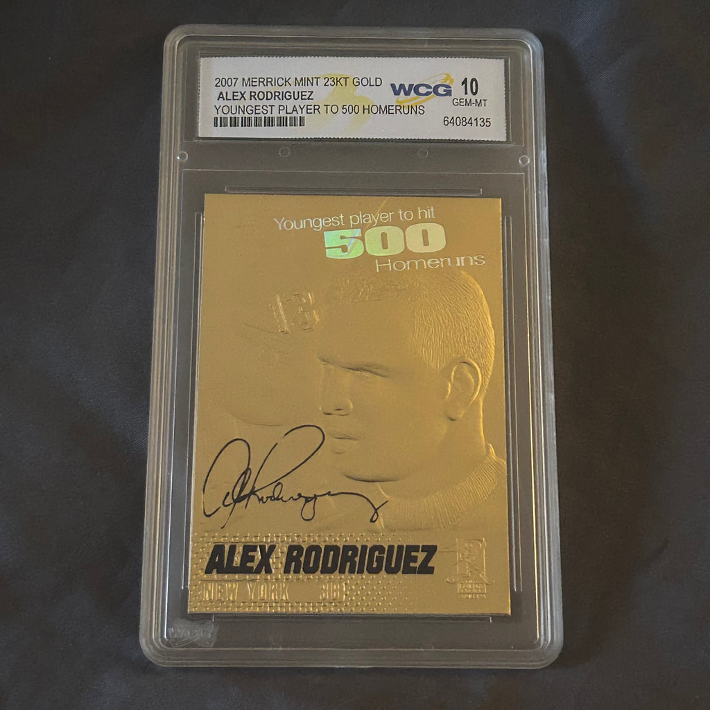 Graded Card: Alex Rodriguez | WCG 10