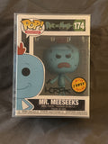 Autographed Funko POP: Mr. Meeseeks (Chase) | Signed by Matt Horak