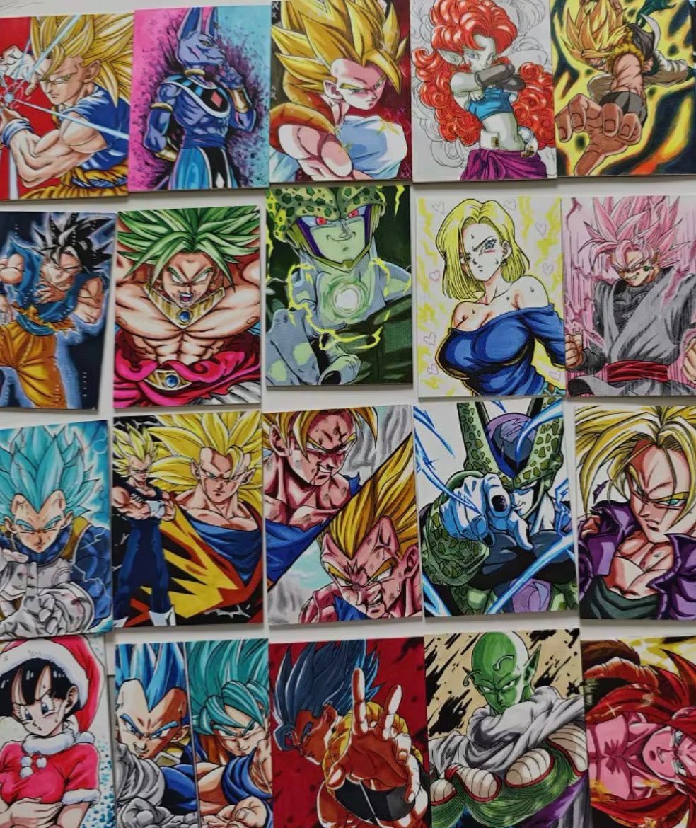 Forest Studios: DBZ Hand Drawn 1of1 Cards
