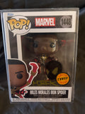 Autographed Funko POP: Mile Morales (Chase) Signed & Doodled by Matt Horak