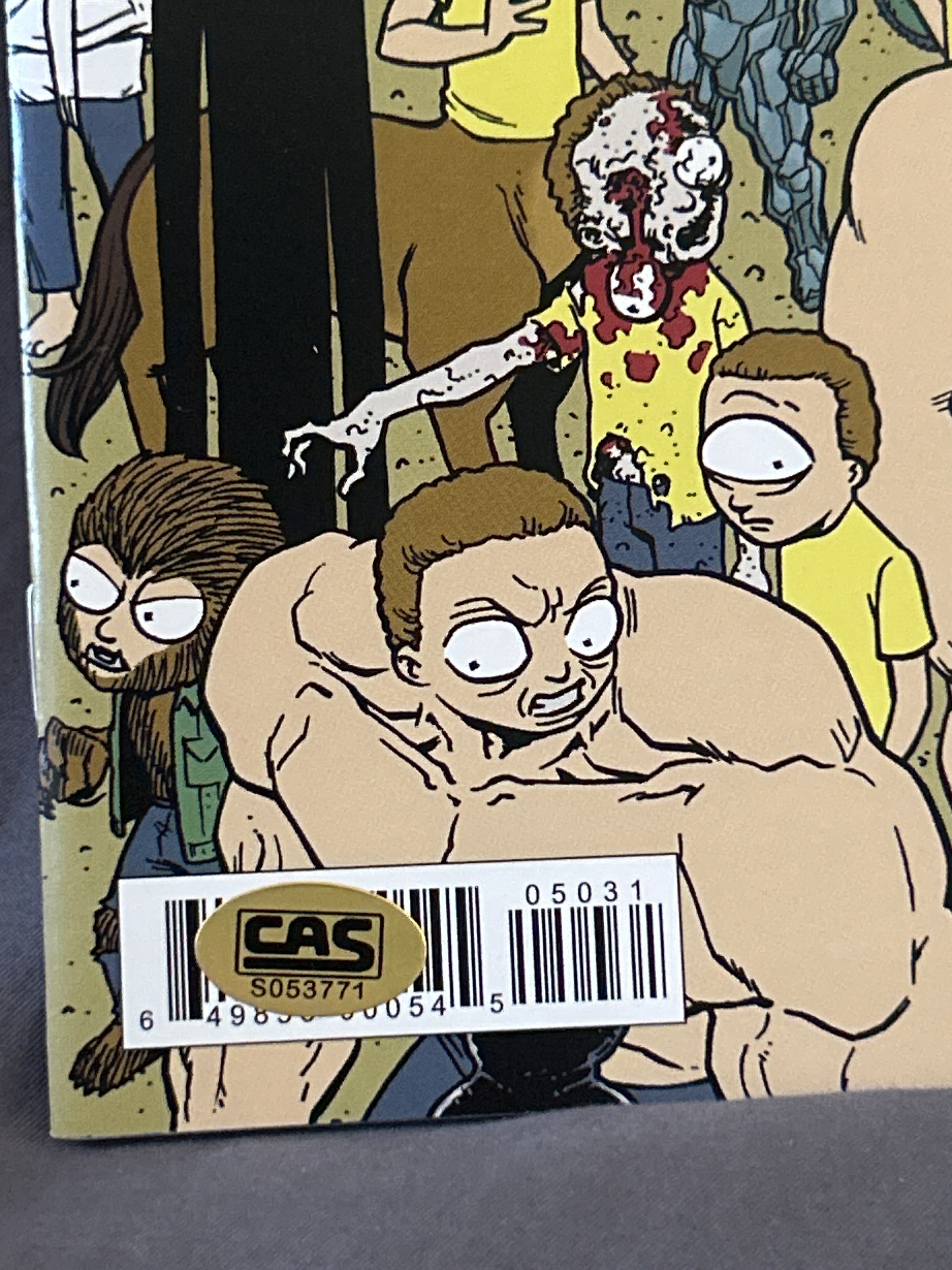 Autographed Comic Book: Rick & Morty #50 (Morty Variant) | Signed by Matt Horak