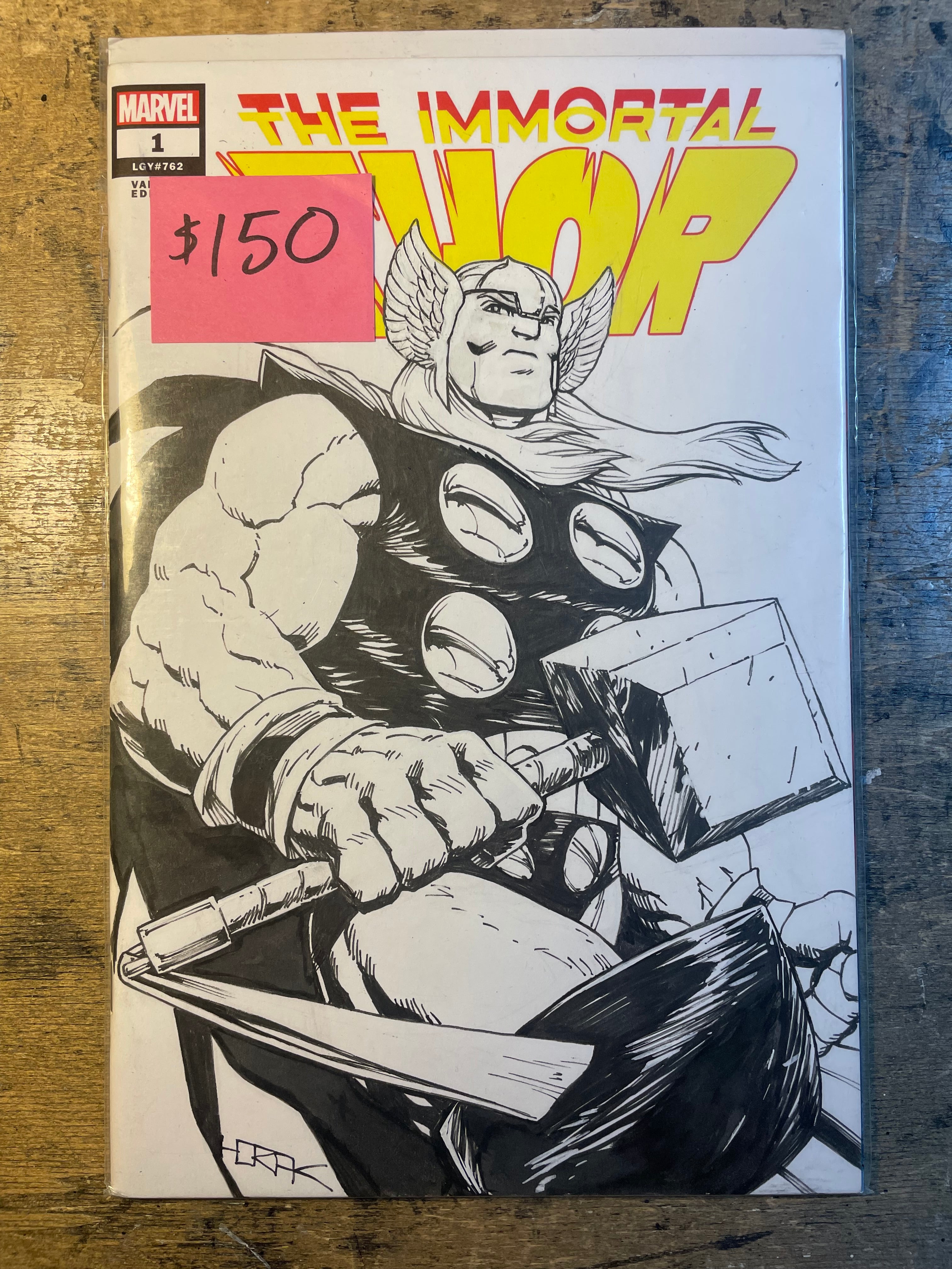 Original Sketch Cover - THOR - 1 of 1