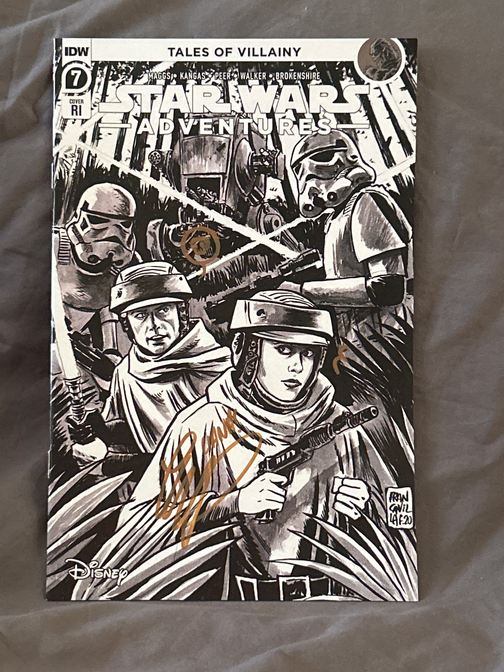 Autographed Comic Book: Star Wars Adventures #7 | Signed by Liana Kangas