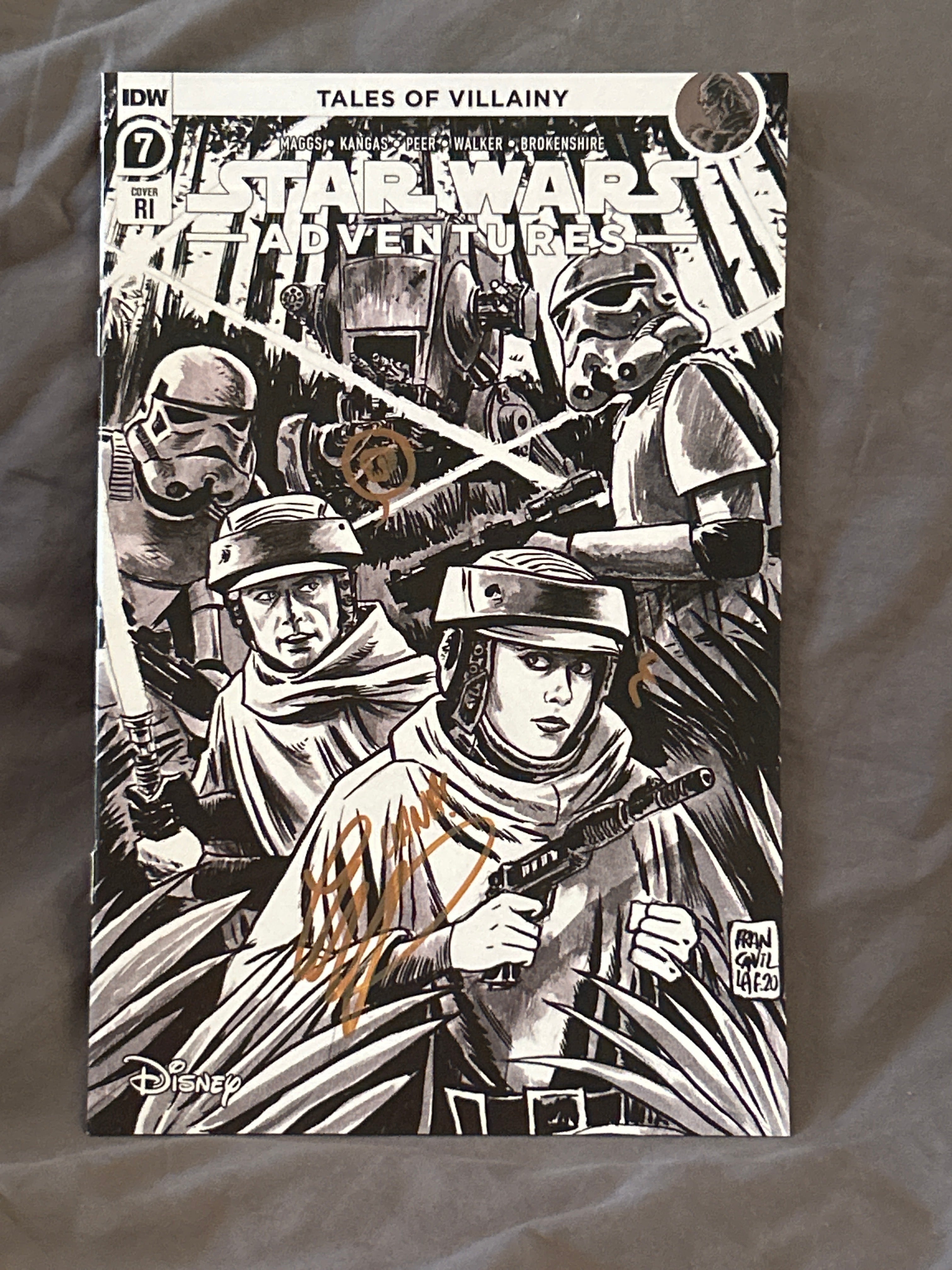 Autographed Comic Book: Star Wars Adventures #7 | Signed by Liana Kangas