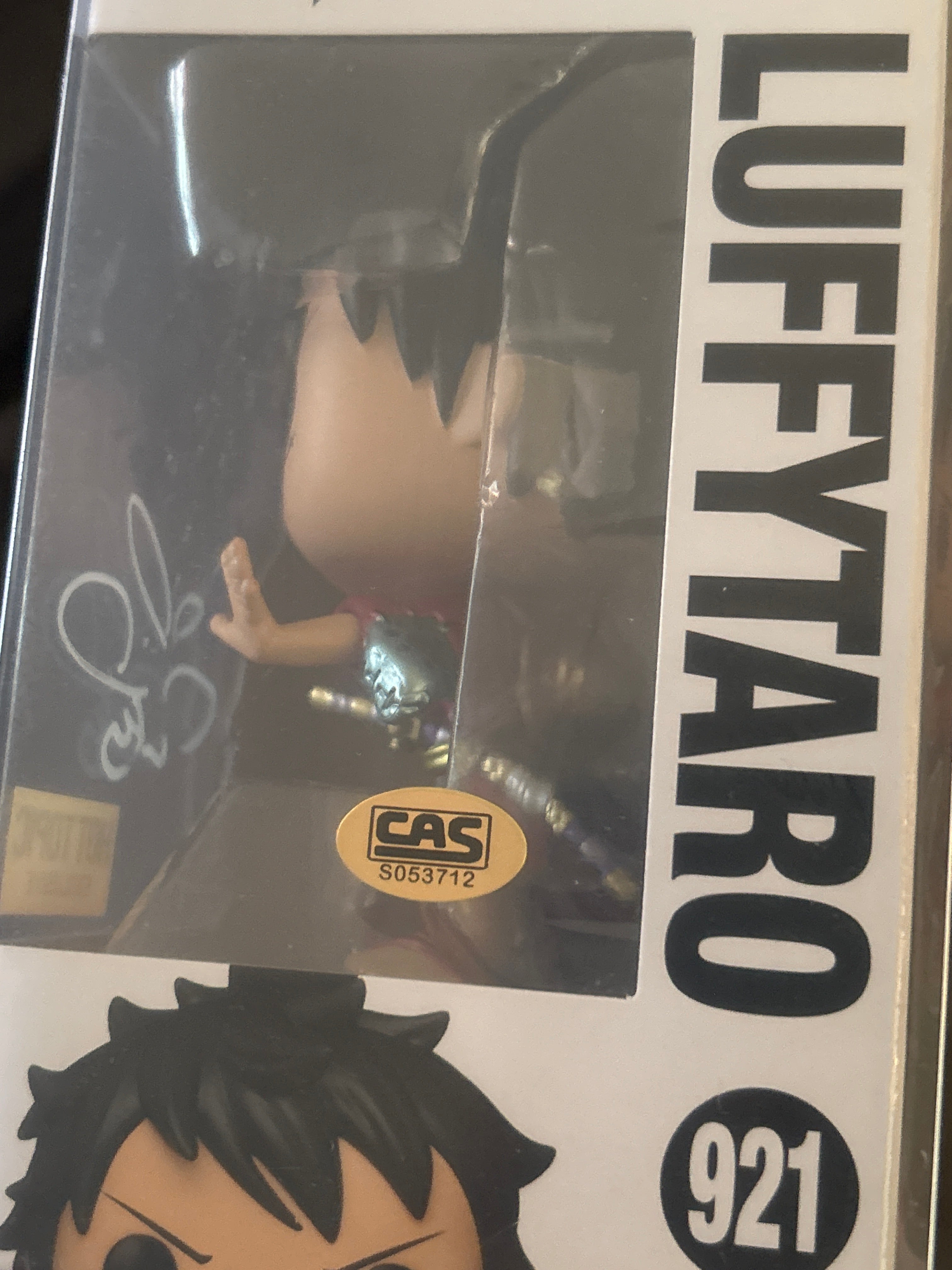 Autographed Funko POP: Luffytaro 921 (Exclusive) Signed by Colleen Clinkenbeard