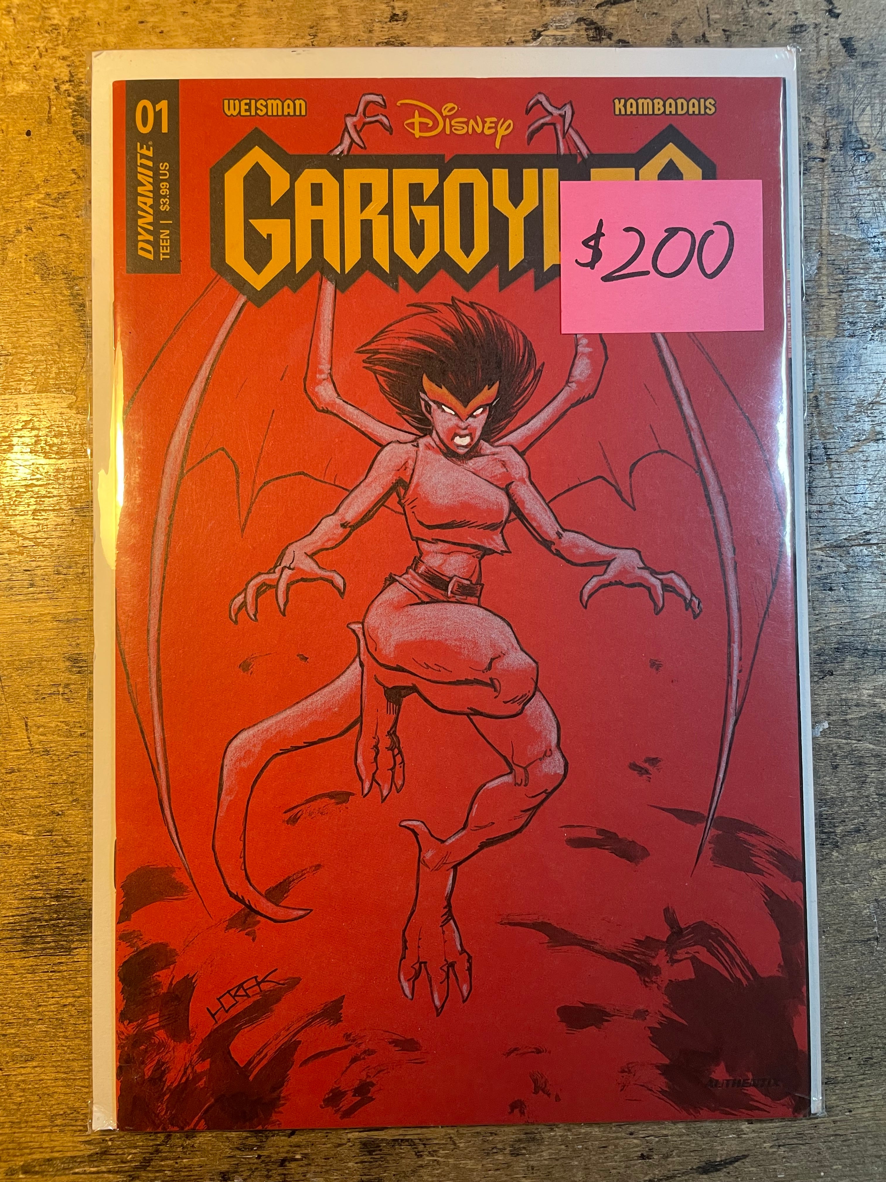 Original Sketch Cover - GARGOYLES - 1 of 1