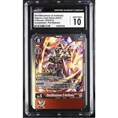 Slab - Digimon: OmniShoutmon - CGC 10