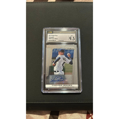 Slab - MLB: Trevor Bauer Autographed