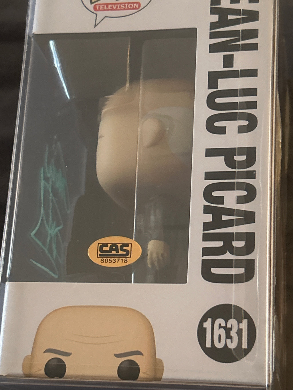 Autographed Funko POP: Jean-Luc Picard | Signed by Gavin Smith