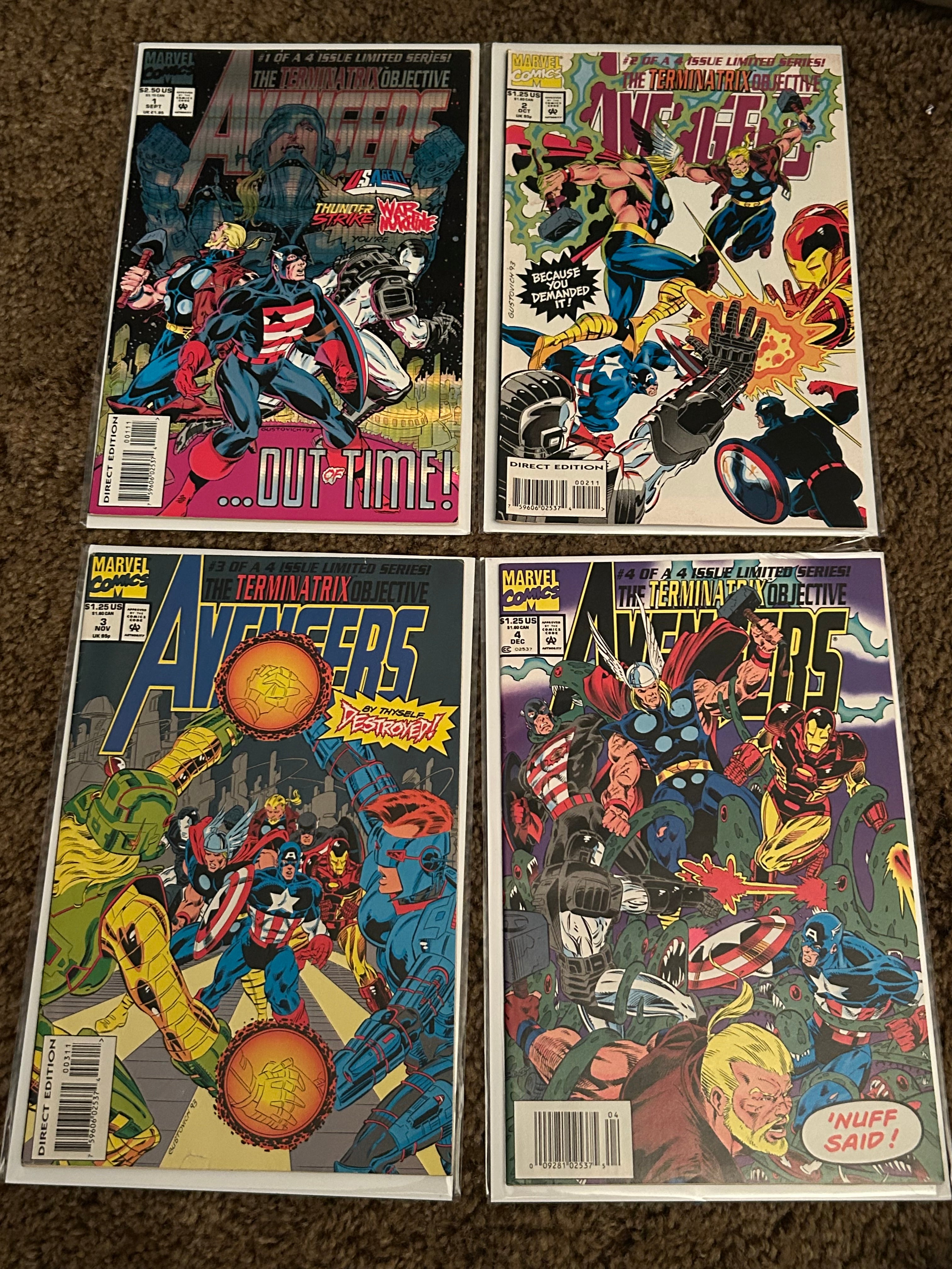Book for Signing: Avengers: The Terminatrix | 4 Book Full Set!