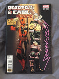 Autographed Comic Book: Deadpool & Cable #1 (Variant Edition) | Signed by Fabian Nicieza