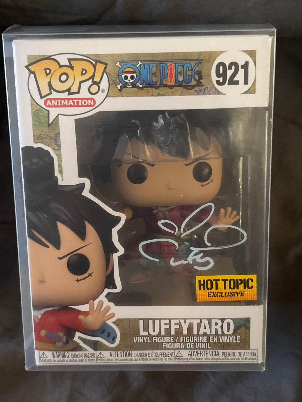 Autographed Funko POP: Luffytaro 921 (Exclusive) Signed by Colleen Clinkenbeard