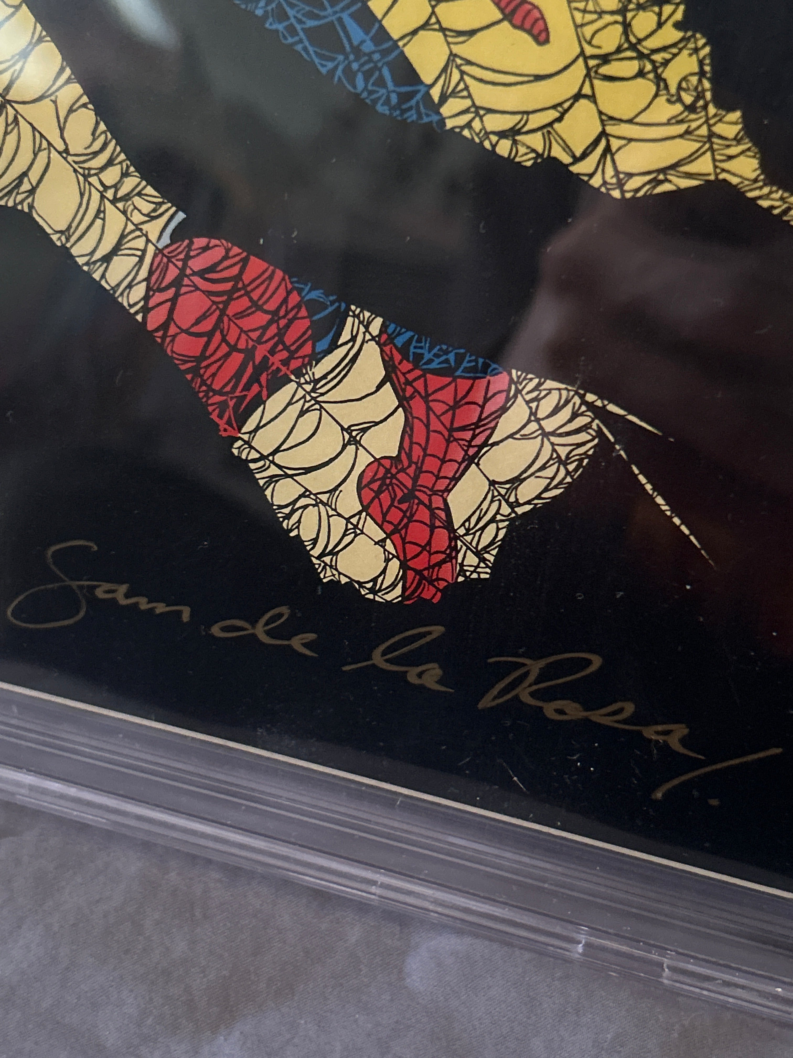 Graded Comic Book: Spider-Man Web of Doom #1 | Signed by Sam De La Rosa | CBCS 7.5