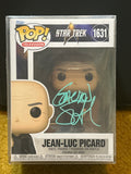 Funko POP: Autographed Star Trek Jean-Luc Picard 1631 Signed & Doodled By Gavin Smith