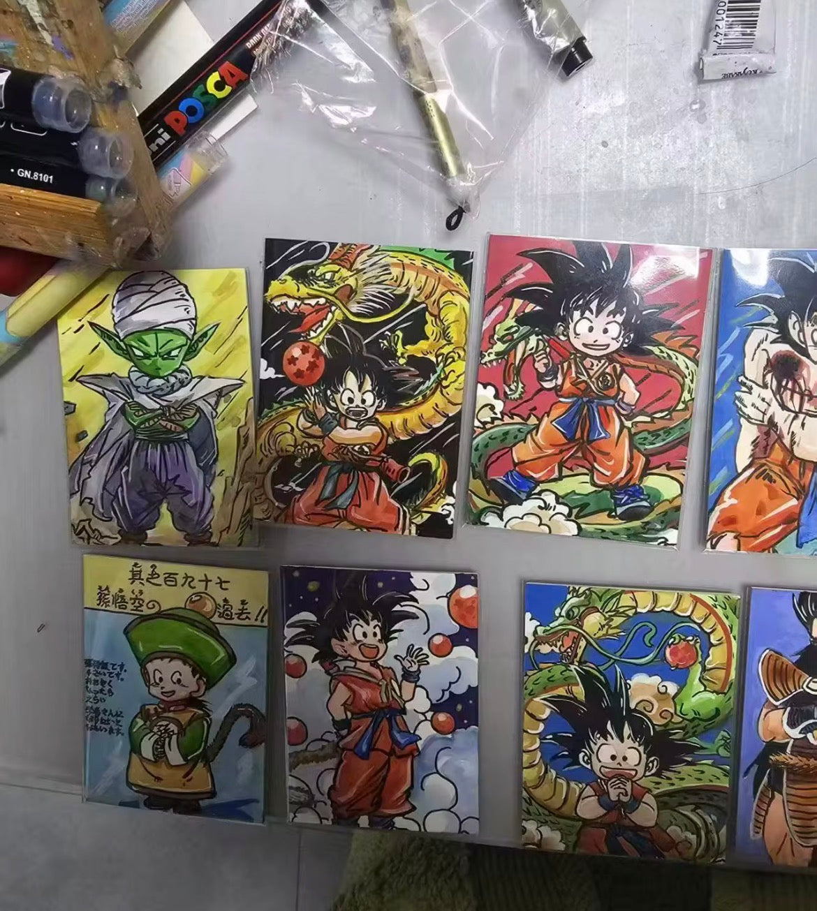 Forest Studios: DBZ Hand Drawn 1of1 Cards