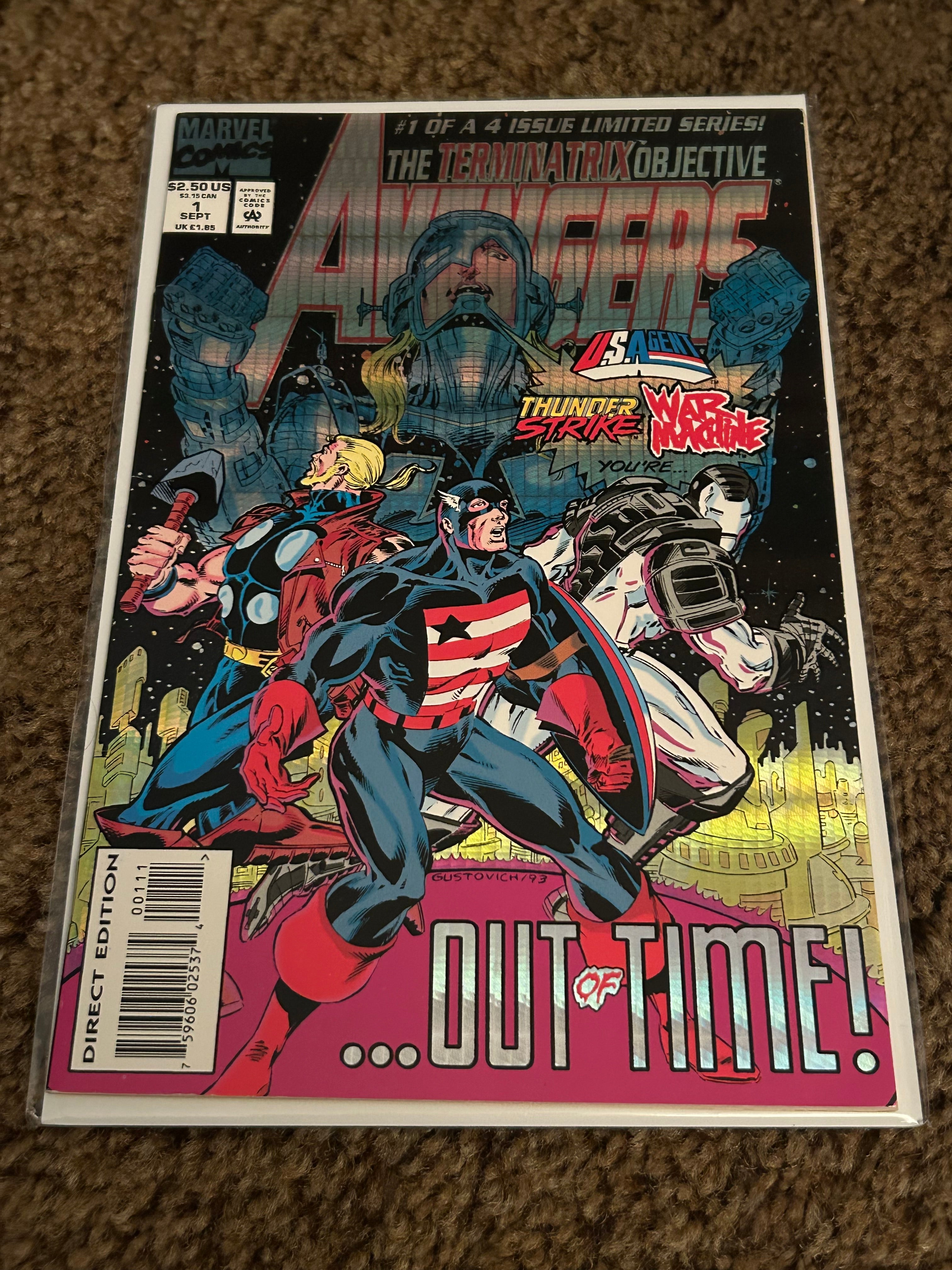 Book for Signing: Avengers: The Terminatrix #1 | Foil Cover