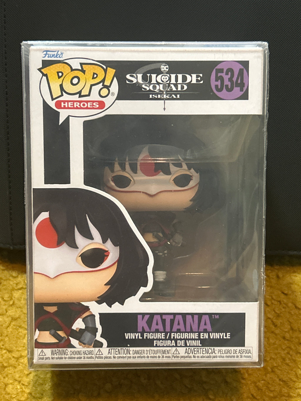 Funko POP: Autographed Katana 534 Signed By Nathan Szerdy