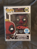 Autographed Funko POP: Ladypool 1404 (Exclusive) Signed by Matt Horak
