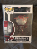 Autographed Funko POP: Iron Man 1474 Signed by Mike Gustovich