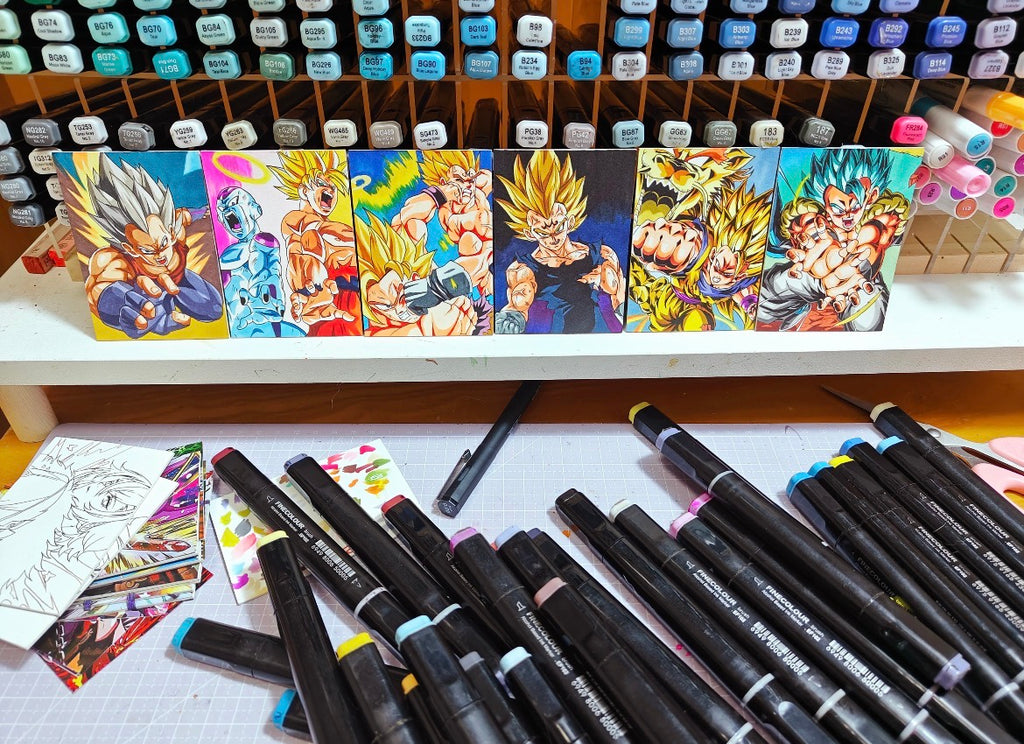Forest Studios: DBZ Hand Drawn 1of1 Cards
