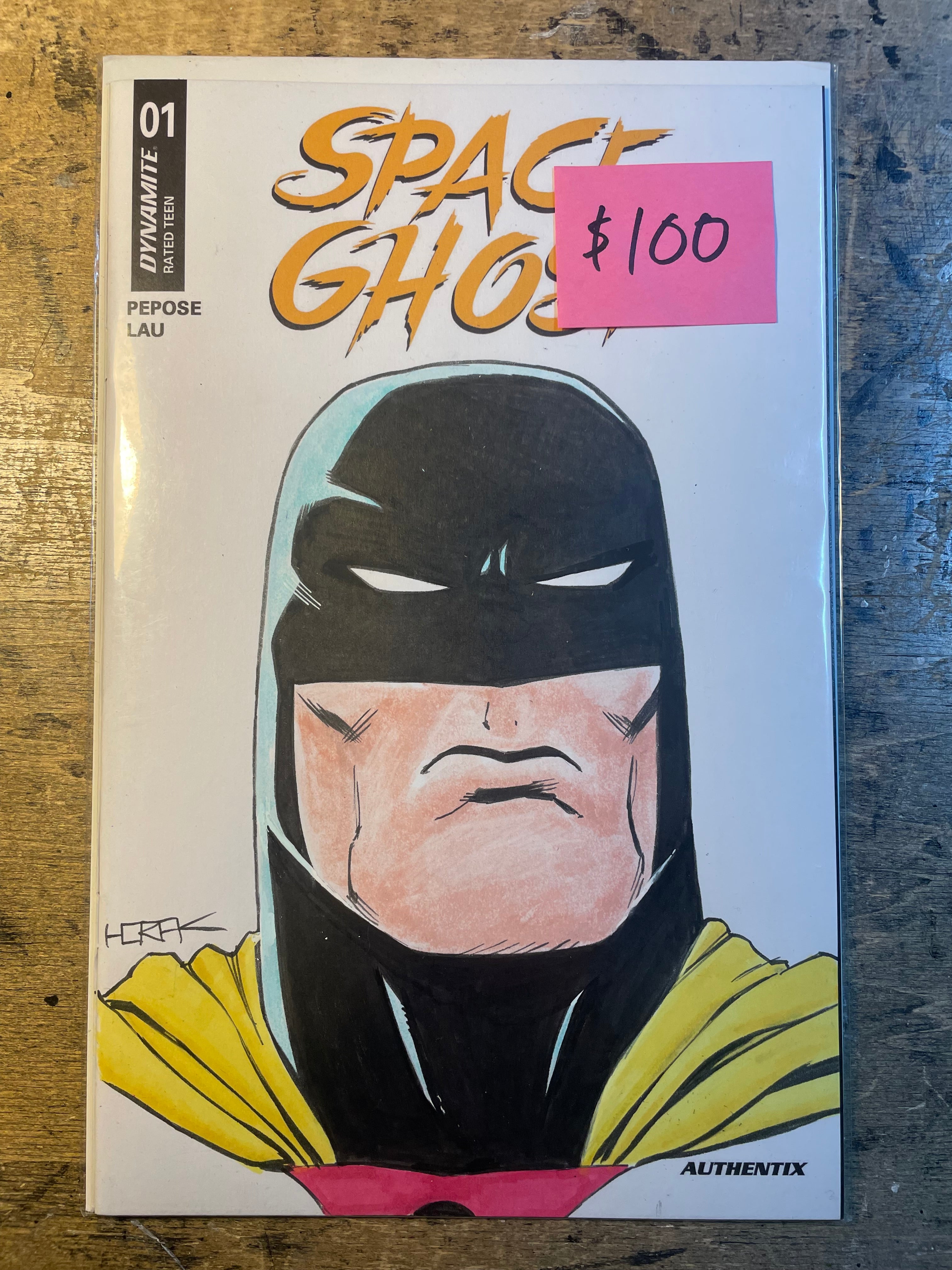 Original Sketch Cover - SPACE GHOST - 1 of 1