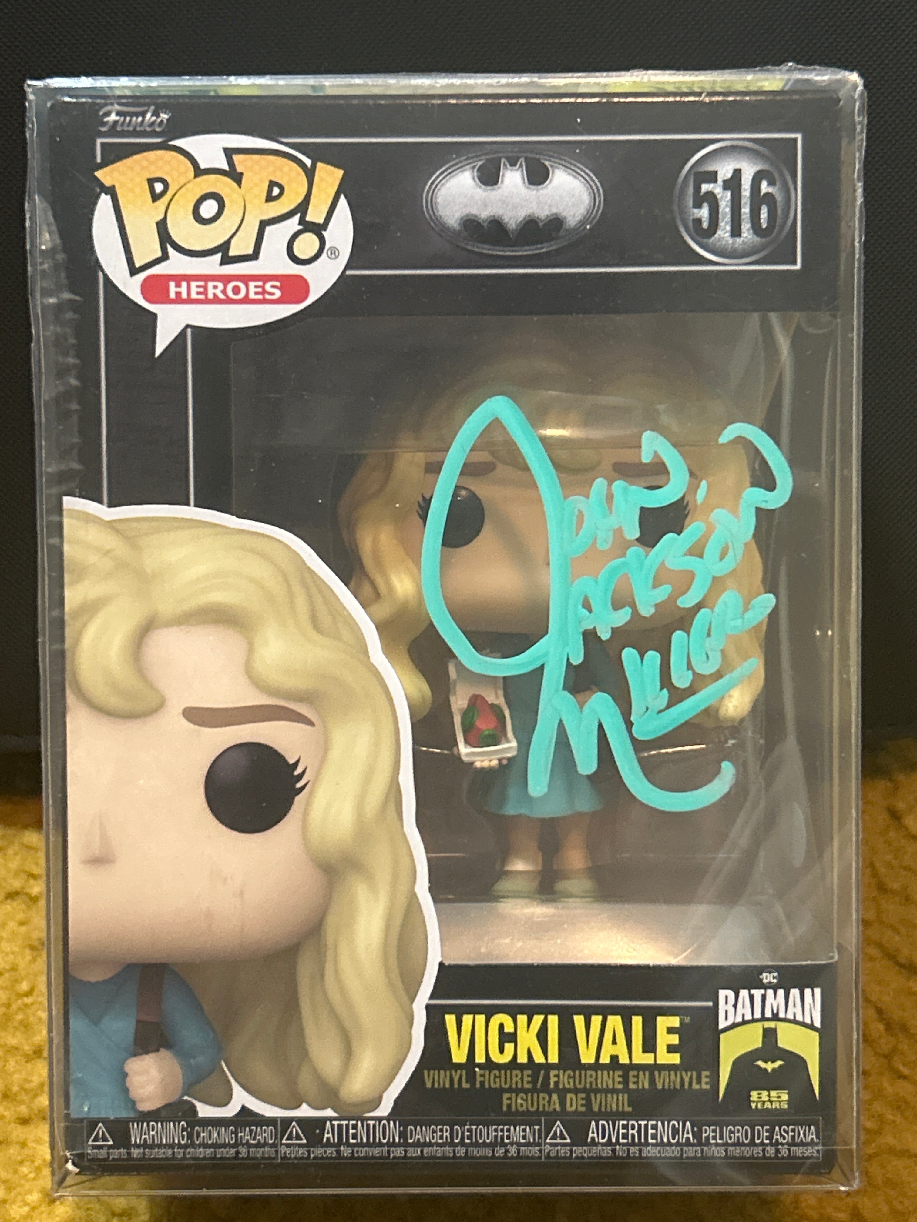 Funko POP: Autographed Vicki Vale 516 Signed By John Jackson Miller