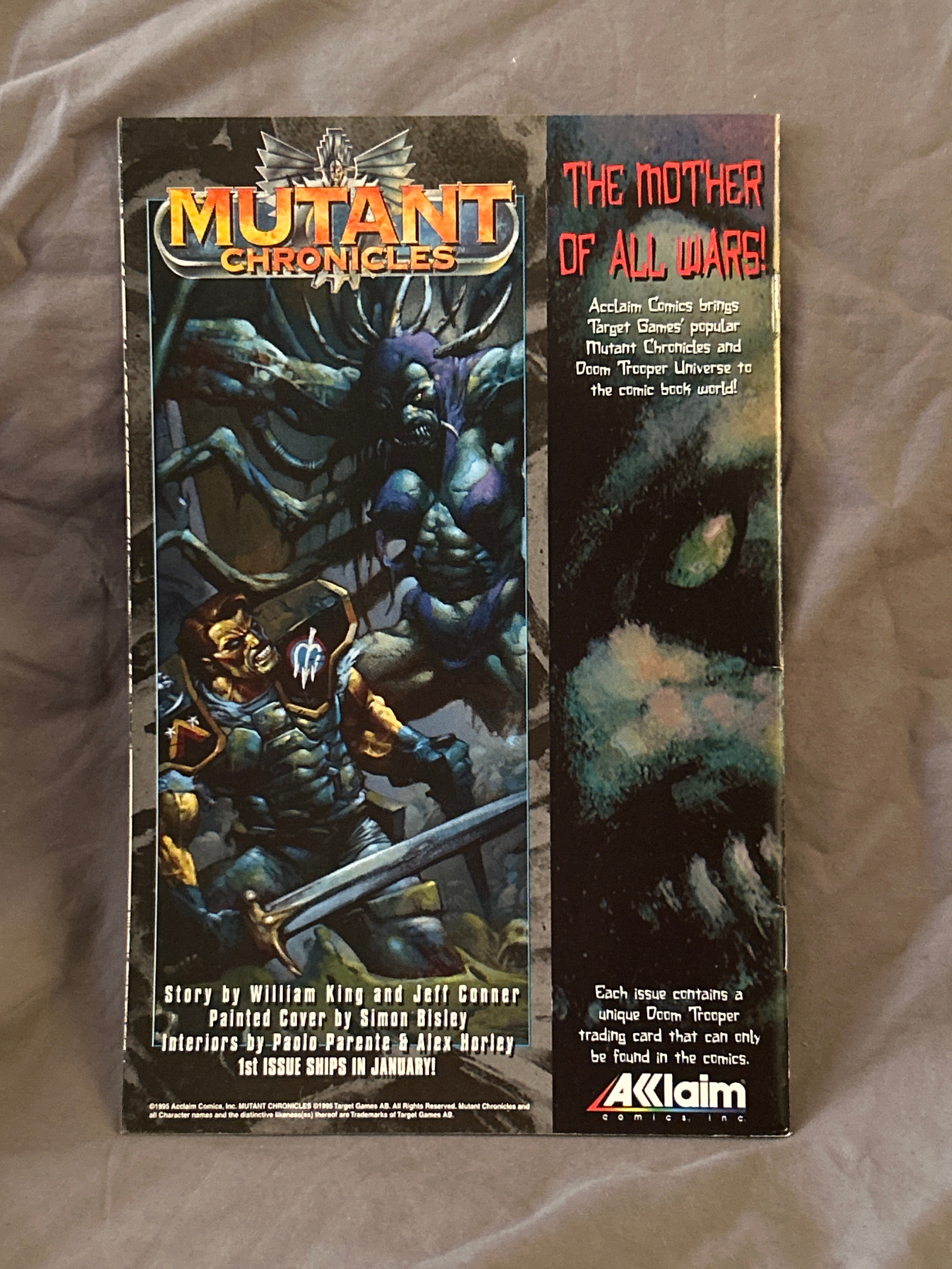 Autographed Comic Book: The Crow #1 | Signed by J.O. Barr