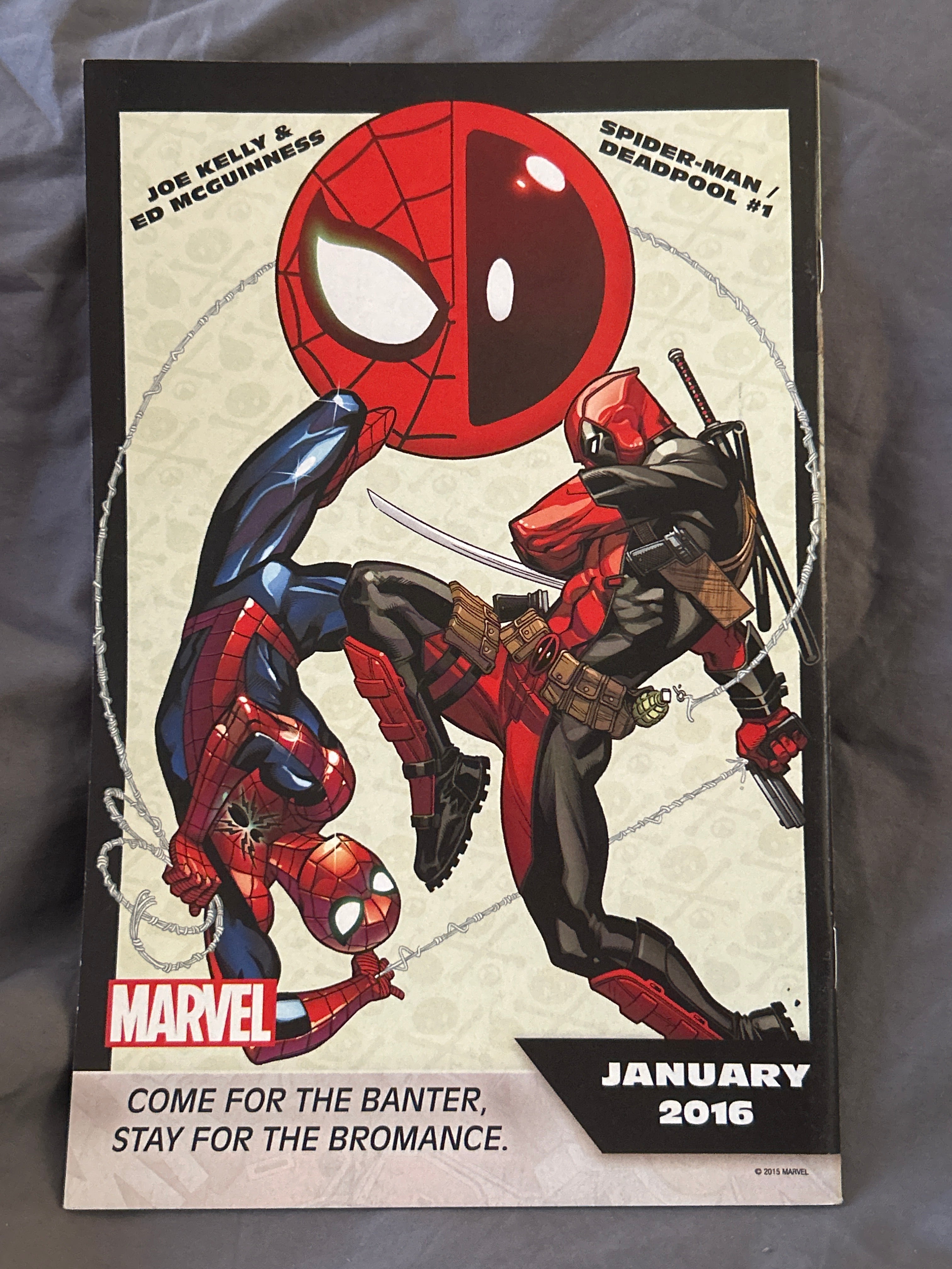 Autographed Comic Book: Deadpool & Cable #1 | Signed by Fabian Nicieza