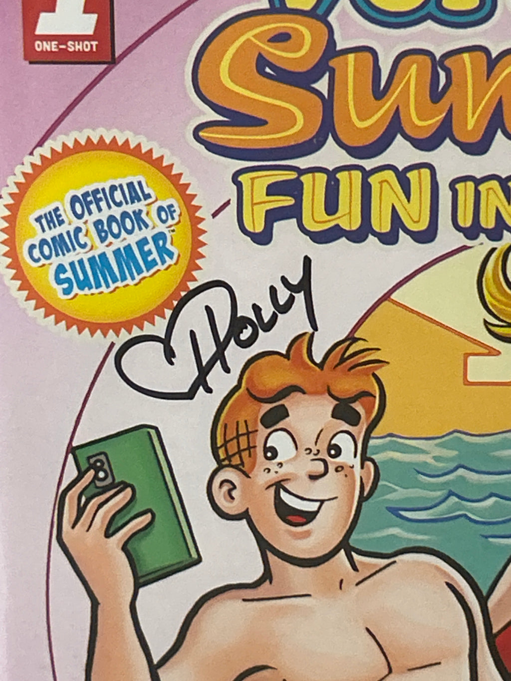 Comic Book: Autographed Betty & Veronica Signed by Holly G