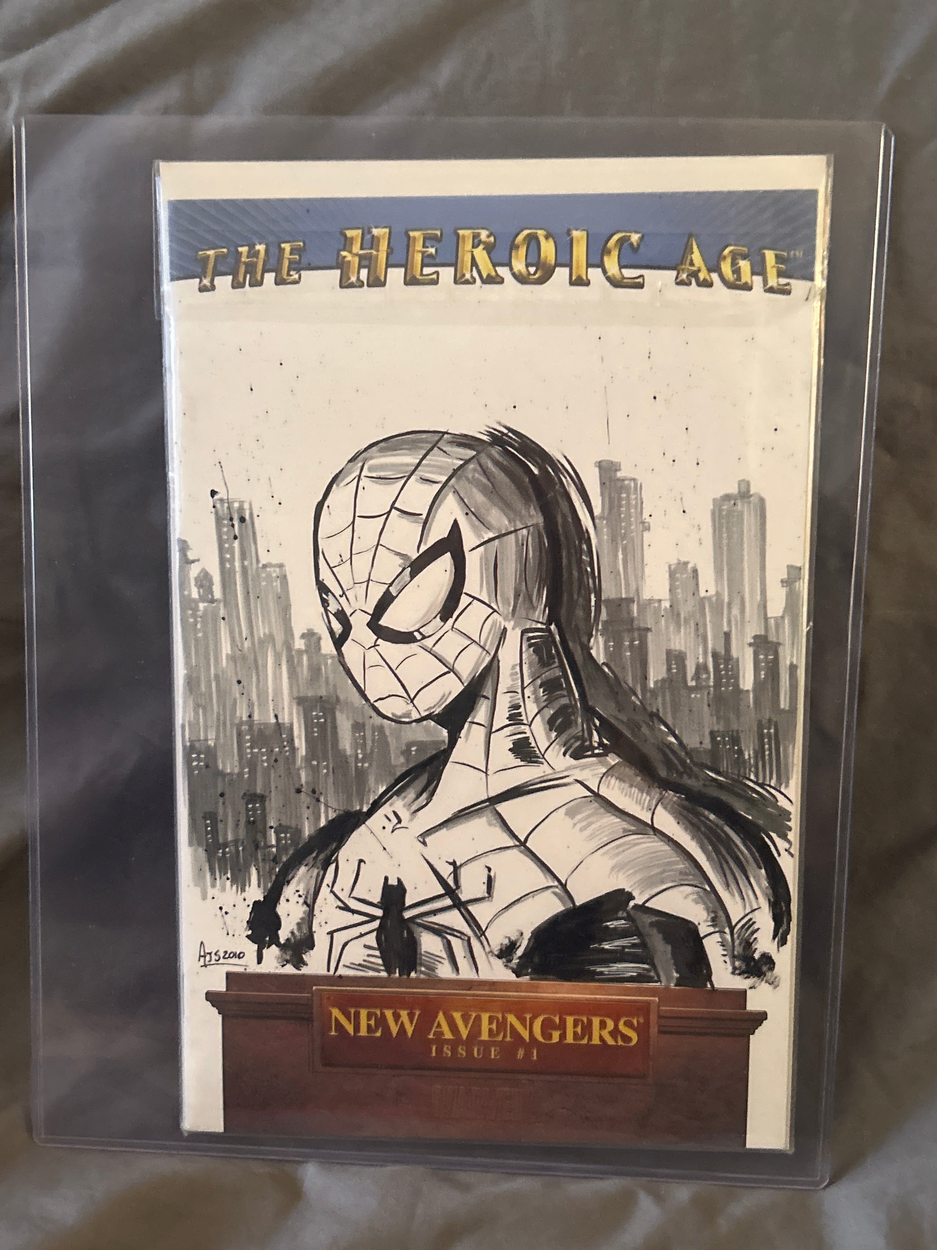 Comic Book: 1 of 1 | Hand Drawn Spider-Man