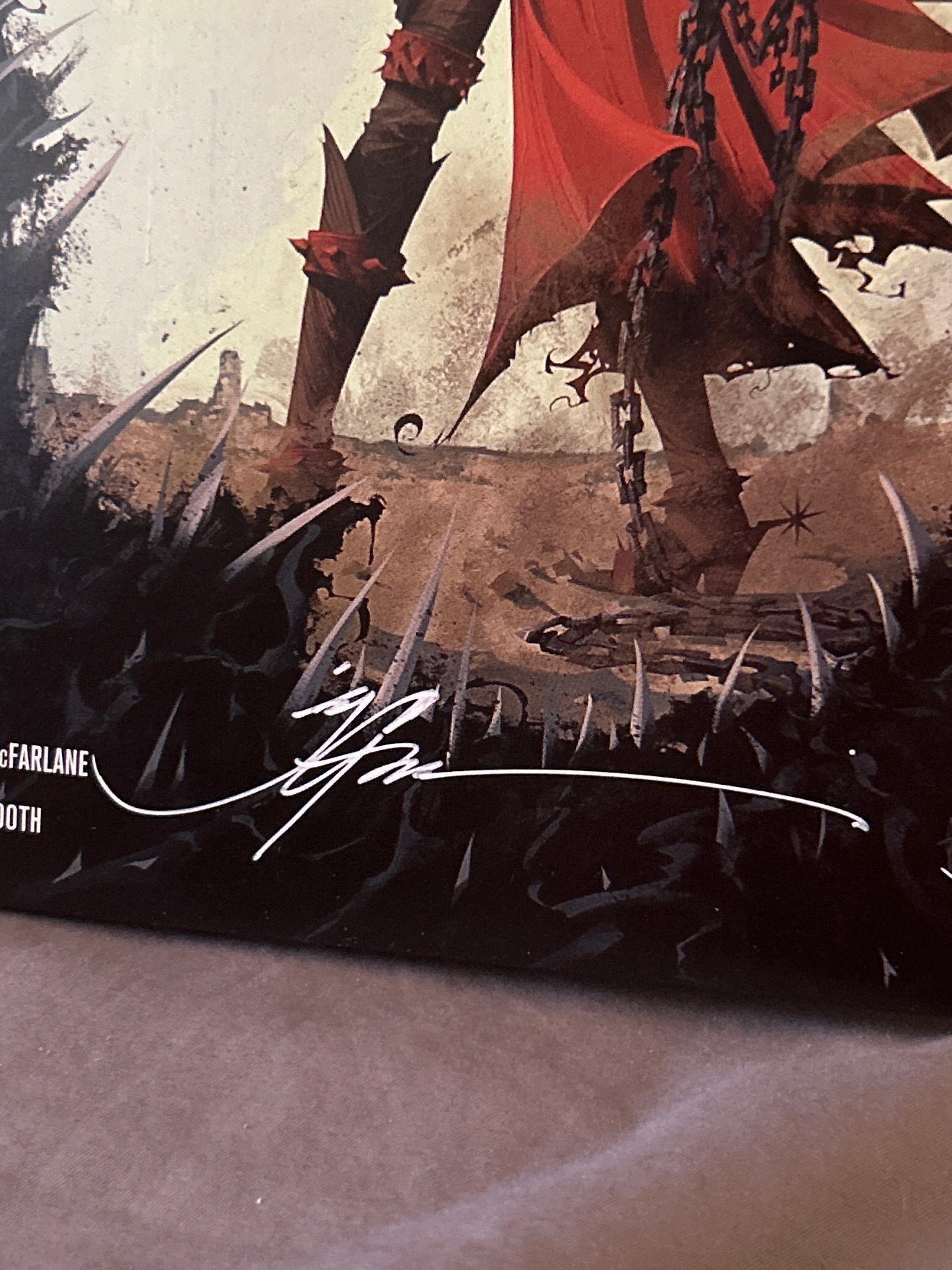 Autographed Comic Book: GunSlinger Spawn #5 | Signed by Jonathan Glapion