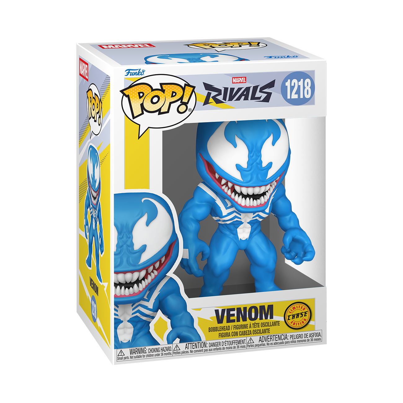 Funko POP: Venom (CHASE) 1218 - Marvel Rivals (Blue Variant)