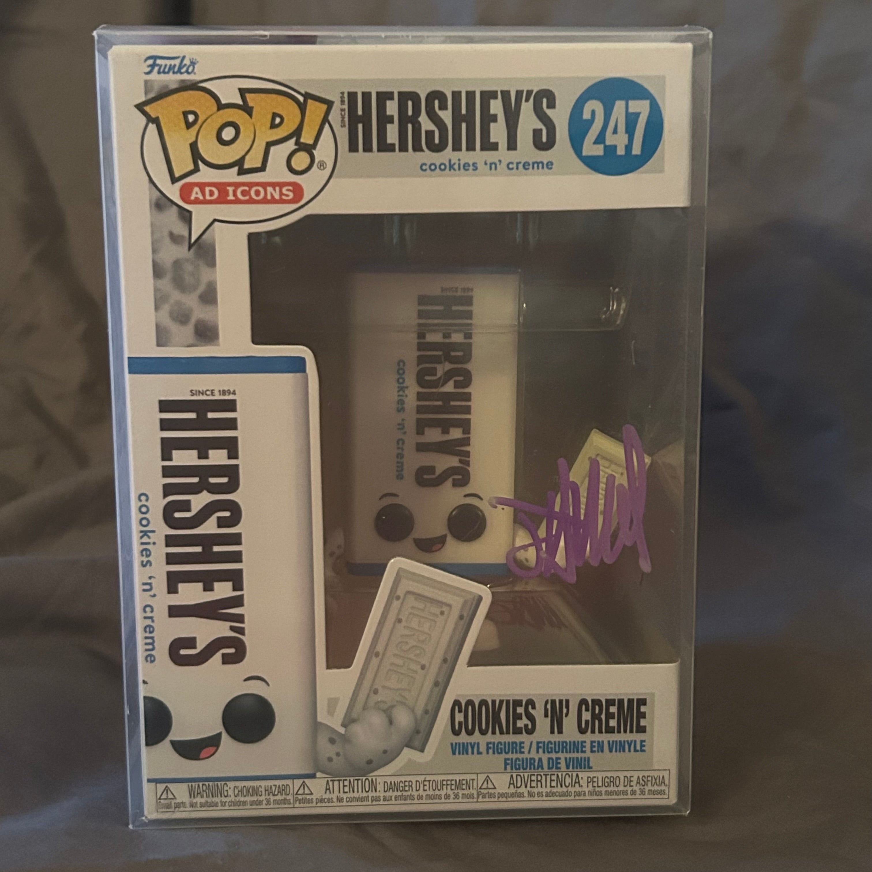 Autographed Funko POP: “Bad Cookie” Signed By James Begin | Hershey’s Cookies ‘n’ Crème