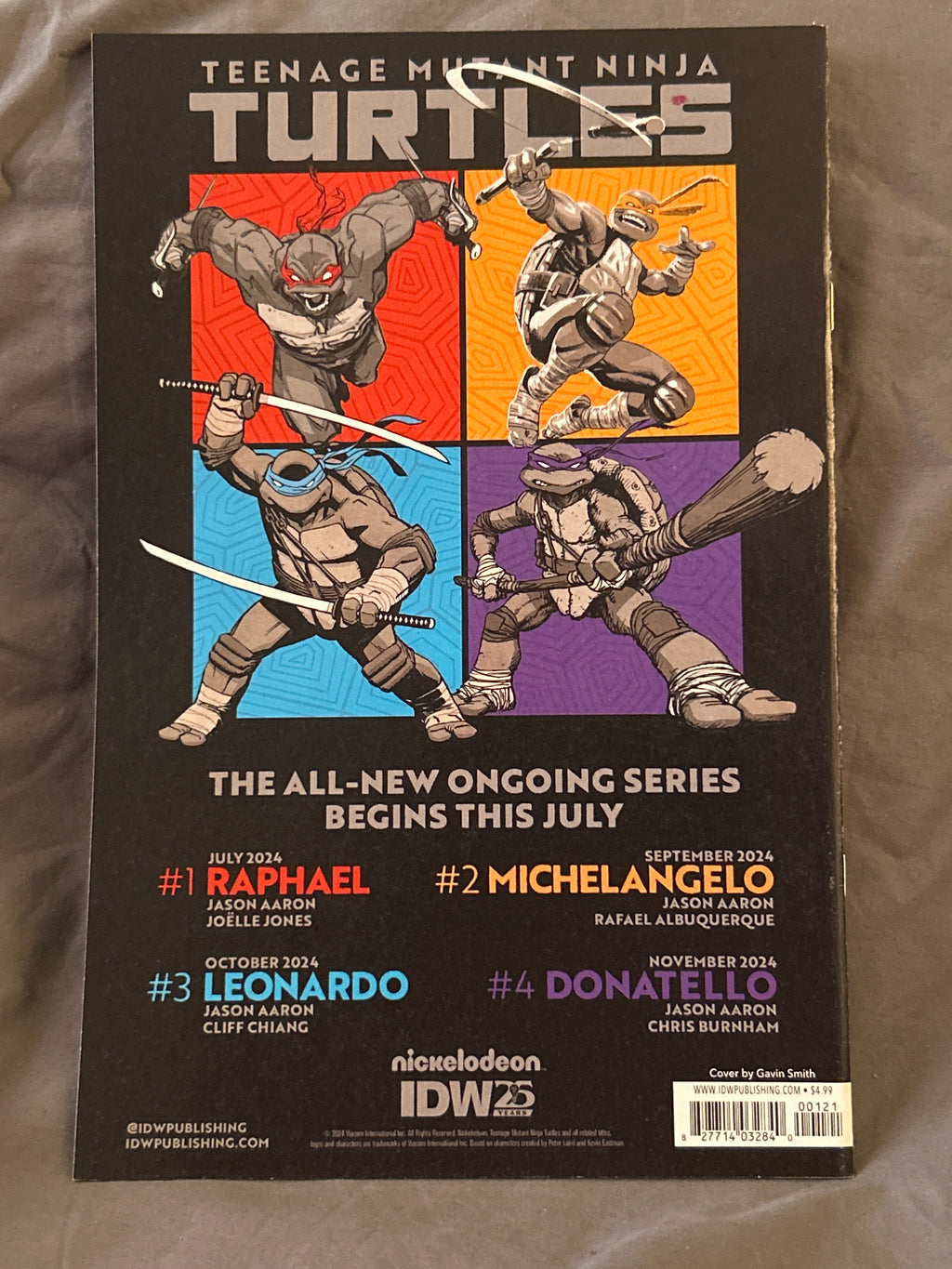 Autographed Comic Book: Godzilla: Sons of Giants #1 | Signed by Gavin Smith